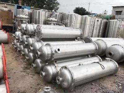 常年上門回收200平方列管式冷凝器及二手化工設(shè)備